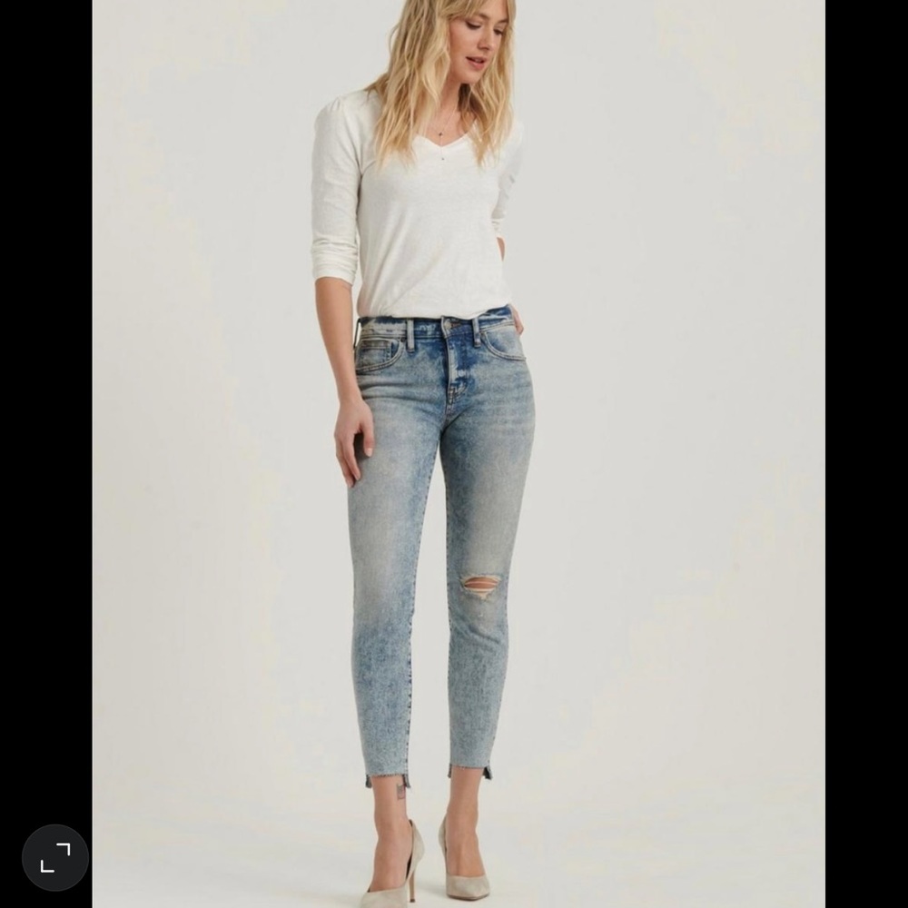 Lucky Brand Midrise Super Skinny Ava Denim Jeans